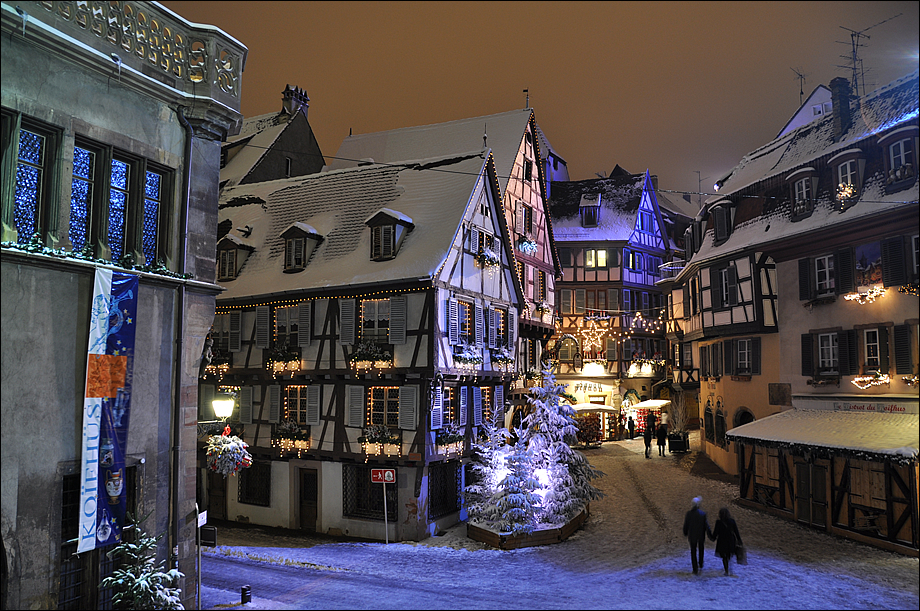 Colmar sous la neige