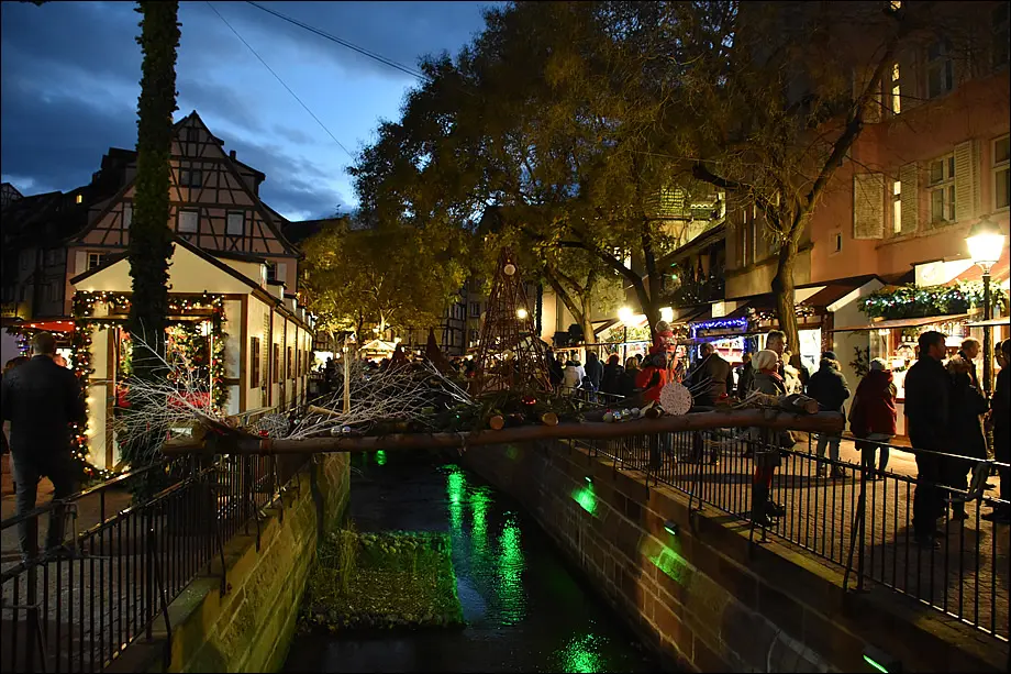 Illuminations du marché de Noël de Colmar
