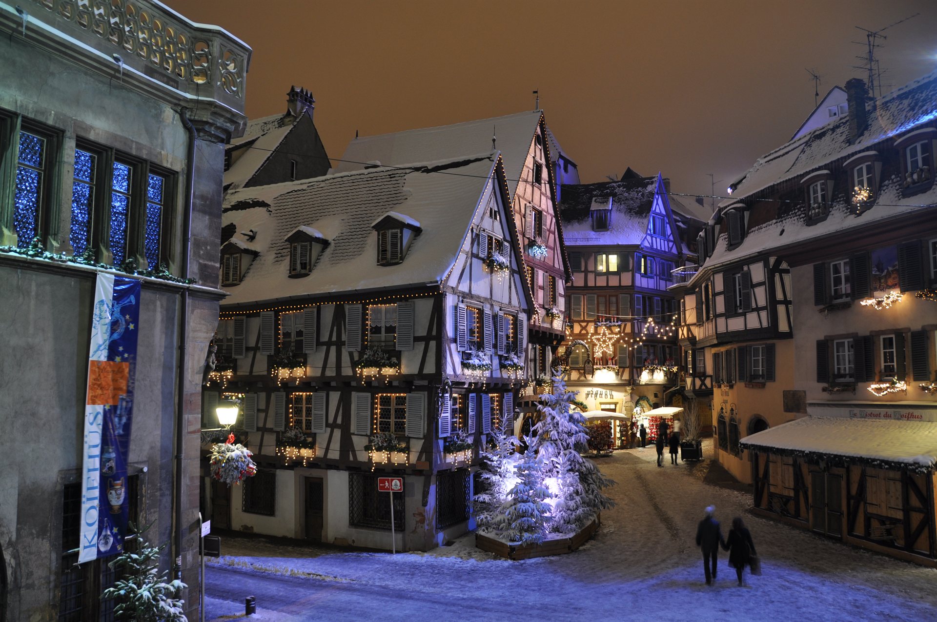 Colmar sous la neige